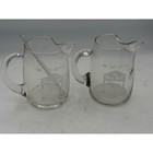 Vintage White Horse Cellar The Dry Scotch Glass Pitcher Set With Stirrer 2pc