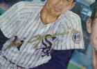 Luis Aparicio   Michael J  Taylor Signed W original Art Remarque Gartlan Plate