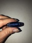 Rare Vintage Stopper Top Bourjois Cobalt Blue Glass Perfume  Bottle 2    Sale