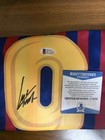 Luis Suarez Signed Barcelona Custom Jersey  beckett Coa  Futbol Club Barcelona 