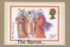 Uk Royal Post  1982 Christmas 5 Cards Set  phq 64  a-e  Postcards