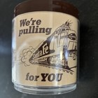 Santa Fe Railroad Vintage Plastic Coffee Mug Cup  we re Pulling For You  Ob3