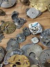 Vintage Watch Parts Lot Wheels Gears Movements Crowns Steampunk Jewelry Crafts