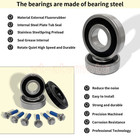 Front Load Washer Tub Bearing Seals Kit For Samsung Wf206ans Wf218anb Wf219anw