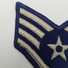 Vintage Original Vietnam Era Usaf Air Force Uniform Emblem Patch Staff Sgt 3 