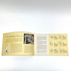 Vintage 1955    beauty On A Budget    Pamphlet Promoting Gillette Products