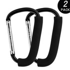 Stroller Hooks By Baby  2 Pack  6 6  Large Stroller Clip
