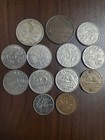 Old Canadian Coin Lot Of 13 Coins