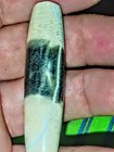 Pre-1800s Tibetan Old Agate 1 Stripe Chung Dzi Bead 14 61mm