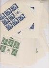 Croatia Ww Ii labour 1944  Accumulation Sheets  13 X Sheets Set  mnh