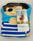 Kids Pirate Hooded Bath Beach Towel 24  X 28  Cotton - New