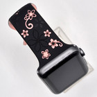 Apple Watch Band Replacement - Silicone - Embossed - Fits 38-41mm series 1-9