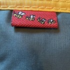 Vintage Disney Winnie The Pooh Wallet Organizer Green Yellow Embroidered 90s