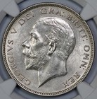 1936 Great Britain Silver 1 2c Half Crown Ngc Ms 63