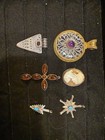 Unique Sterling Antique  vintage Jewelry rare Pieces 
