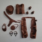 Vintage Marx 1965-75 Johnny West Botw Figure Set - Fap Fantasy Box- Complete Set