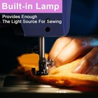 Electric Sewing Machine Crafting Mending Machine 12 Built-in Stitches Portable