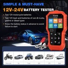 Vdiagtool Bt500 Battery Load Tester Battery Analyzer 6 12 24v Car Truck Repair 