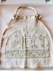 Rare  Victorian Antique Crocheted Tea Cozy   mary Card Design   - W  Shadow Box