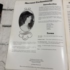 Vintage Macrame Enchantment Instruction Book Plant Hang Tiki Table 1977