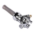 For Harley Davidson 22mm Filtered Petcock Elbow Fuel Shut Off Valve Right Spigot
