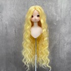 Solid Color Long Curly Wavy Hair Bjd Wig For 1 3 1 4 1 6 Bjd Dolls Hair Wigs Diy