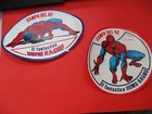 Lot Of 6 Spiderman Man Advertising Stickers King s Field Licensed Marvel - 1979