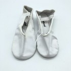 Girls Ballet Dance Shoes Slip On Leather Pink Size 10
