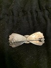    navajo Bowtie Pin    sterling And Turquoise    1 5 8 