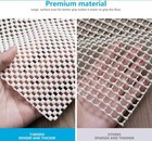 Non Slip Area Rug Pads Non Skid Rug Gripper 9x12 Feet Extra Thick Pad Anti-sl   