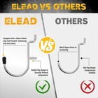 Elead 297 Piece Pegboard Hooks Kit  Peg Board Organizer Accessories With Bins Fo