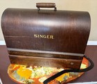 Vintage 1937 Singer 99-13 Sewing Machine     Working     W  Case Manual Knee Control