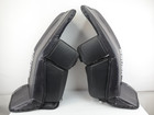 Bauer Shadow Senior Goalie Leg Pads Size Small 33  Black  1114-6390 