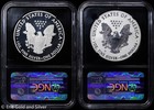 2012-s American Silver Eagle Ngc Pr70 Ultra Cameo 2 Coin Set Proof Reverse Proof