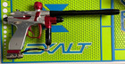 Bob Long Gen 4 Infamous Intimidator Paintball Marker- Gloss Silver  Red -  read 
