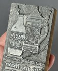 Vintage Olympia Beer Advertising Printing Block Letterpress Brewing Stein