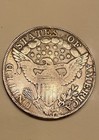 1798 Draped Bust  1 Silver Dollar Plugged And Cleaned