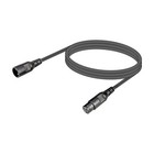 4 Packs 3 Pin Dmx Cables Male Female Xlr Patch Cables  Cable Dmx 1 2m 4ft Xlr   
