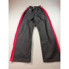 Proforce Martial Arts Pants Unisex Size 5 Black Red  Karate Training Gear Baggy