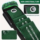 Golf Putting Matt With Ball Return Portbale Indoor Putting Green Trainning Aids