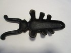 Vintage Cast Iron Boot Jack Ornate Beetle Bug Cricket   2 Usa 9 5  Long