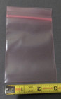 100 X Uline Pink Anti Static Shielding Bags 3  X 4  Zip Lock Reclosable 4 Mil
