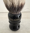 Paladin Black Ebony Badger Hair Shaving Brush 