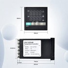 Cnaodun Pid Temperature Controller Kit 100-240vac Ssr K-type Thermocouple