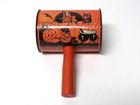 1950s Us Metal Toy Co Halloween Tin Litho Noisemaker Owl Witch Jol Bats