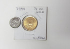 1980 South Africa 1 4 Oz Gold Krugerrand Brilliant Uncirculated