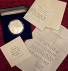1979 Large 129 grams Silver Proof 20 Balboa Coin Set Coa Case Loa  Franklin Mint