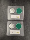 2x- 2025 Ms 70 Curio Collection American Silver Eagle W bag Flawless Coin Pcgs