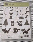 New Stampin Up  Foxy Friend s Clear Stamp Set   Punch Bundle 0527