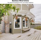 Bamboo Wind Chimes Outdoor Natural Sounds For Patio Garden Memorial